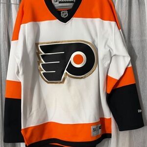 Reebok Philadelphia Flyers Jersey w/ Gold logo